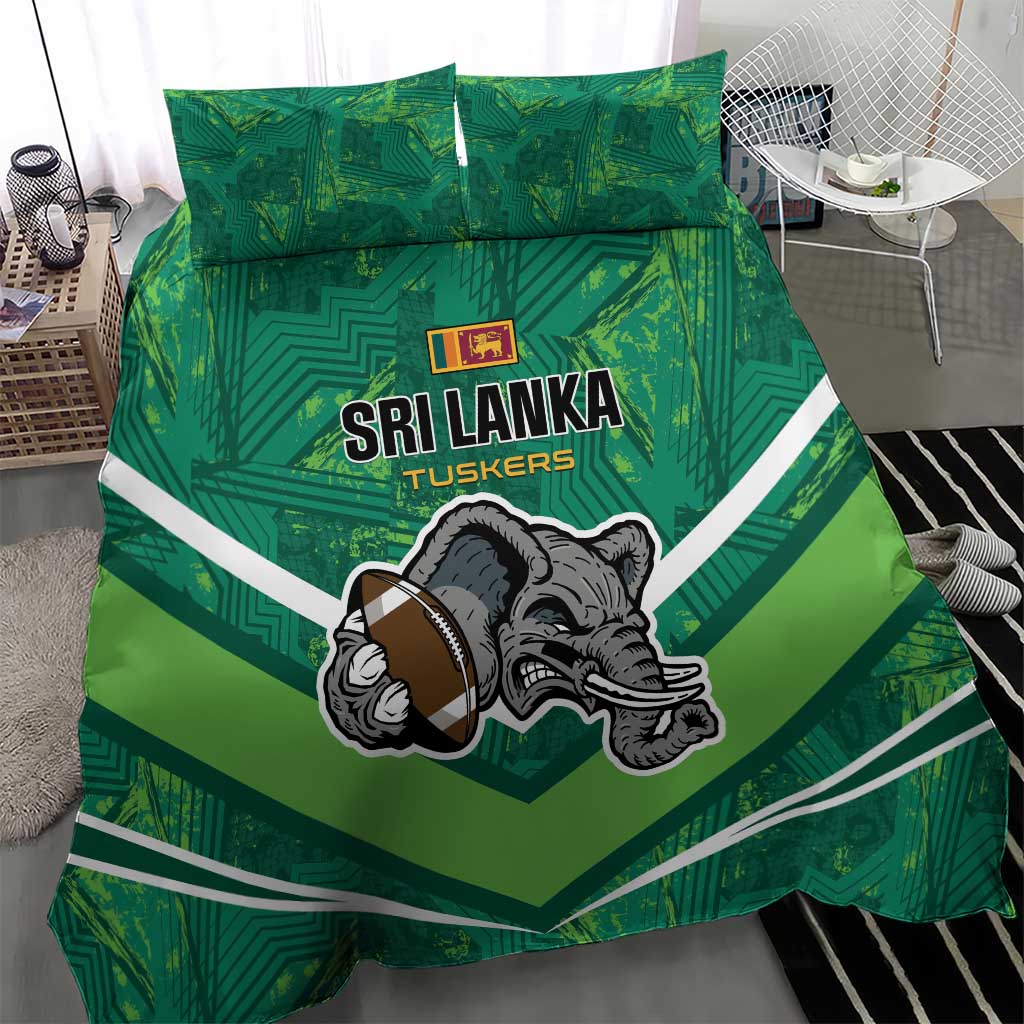 Sri Lanka Rugby Bedding Set Tuskers Go Champions