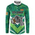 Custom Sri Lanka Rugby Button Sweatshirt Tuskers Go Champions