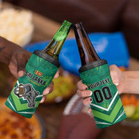 Custom Sri Lanka Rugby 4 in 1 Can Cooler Tumbler Tuskers Go Champions