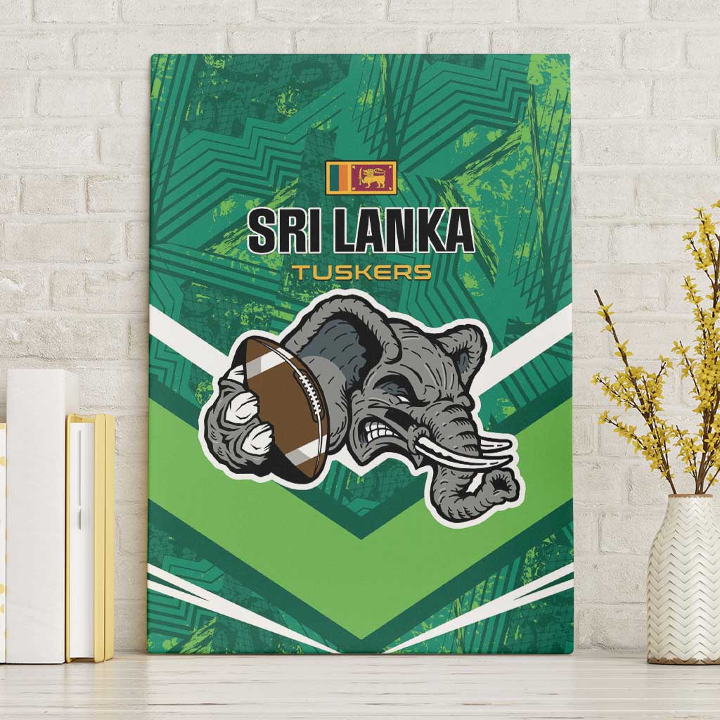 Sri Lanka Rugby Canvas Wall Art Tuskers Go Champions