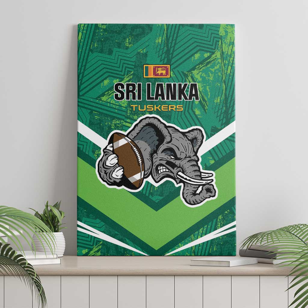 Sri Lanka Rugby Canvas Wall Art Tuskers Go Champions