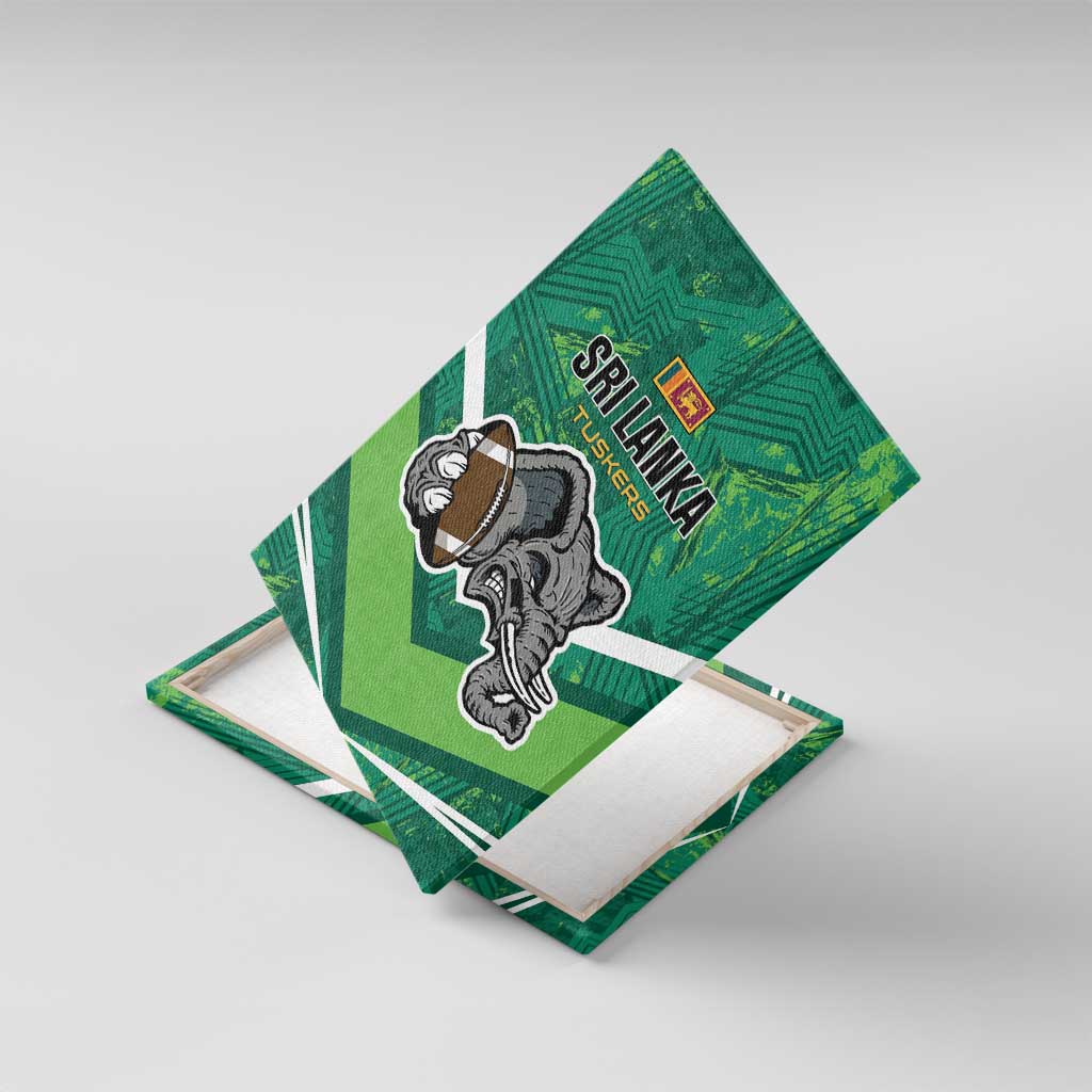 Sri Lanka Rugby Canvas Wall Art Tuskers Go Champions