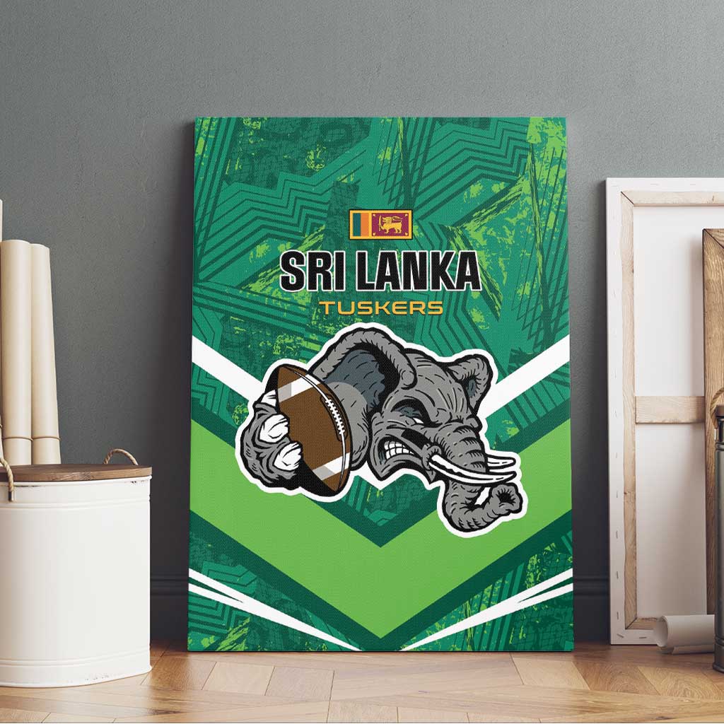 Sri Lanka Rugby Canvas Wall Art Tuskers Go Champions