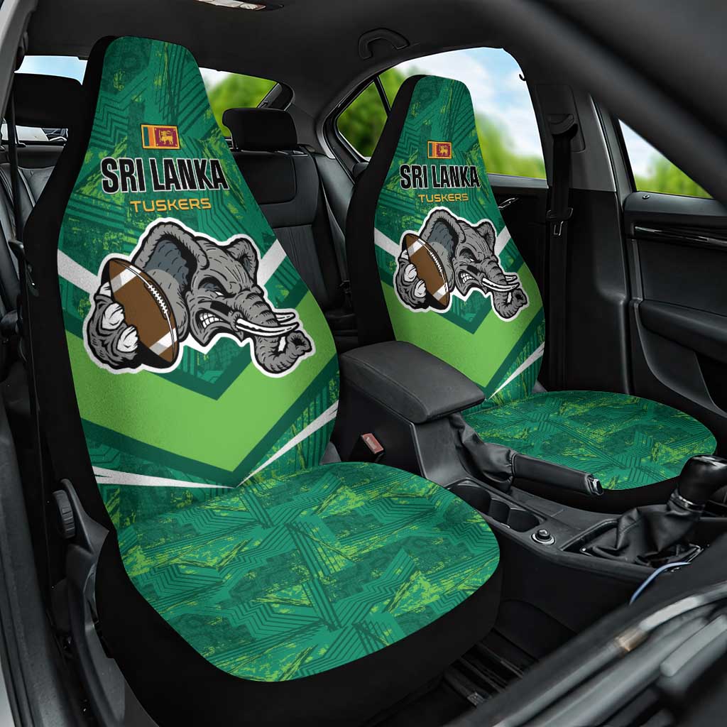 Sri Lanka Rugby Car Seat Cover Tuskers Go Champions