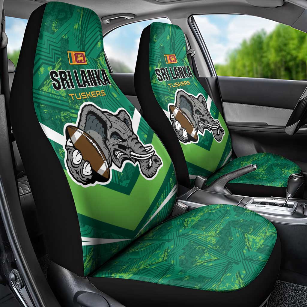 Sri Lanka Rugby Car Seat Cover Tuskers Go Champions