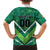 Custom Sri Lanka Rugby Family Matching Off The Shoulder Long Sleeve Dress and Hawaiian Shirt Tuskers Go Champions
