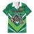 Custom Sri Lanka Rugby Family Matching Off The Shoulder Long Sleeve Dress and Hawaiian Shirt Tuskers Go Champions
