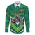 Custom Sri Lanka Rugby Family Matching Off Shoulder Short Dress and Hawaiian Shirt Tuskers Go Champions