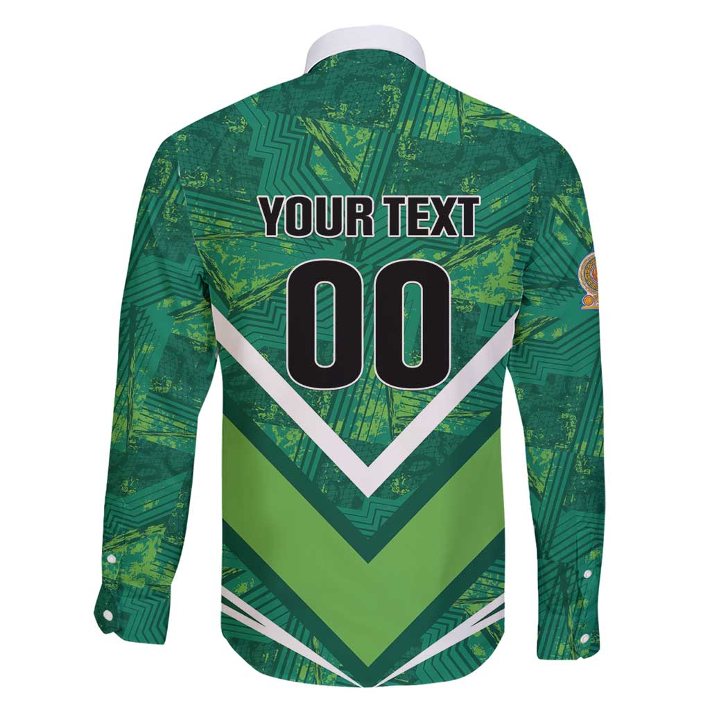 Custom Sri Lanka Rugby Family Matching Short Sleeve Bodycon Dress and Hawaiian Shirt Tuskers Go Champions