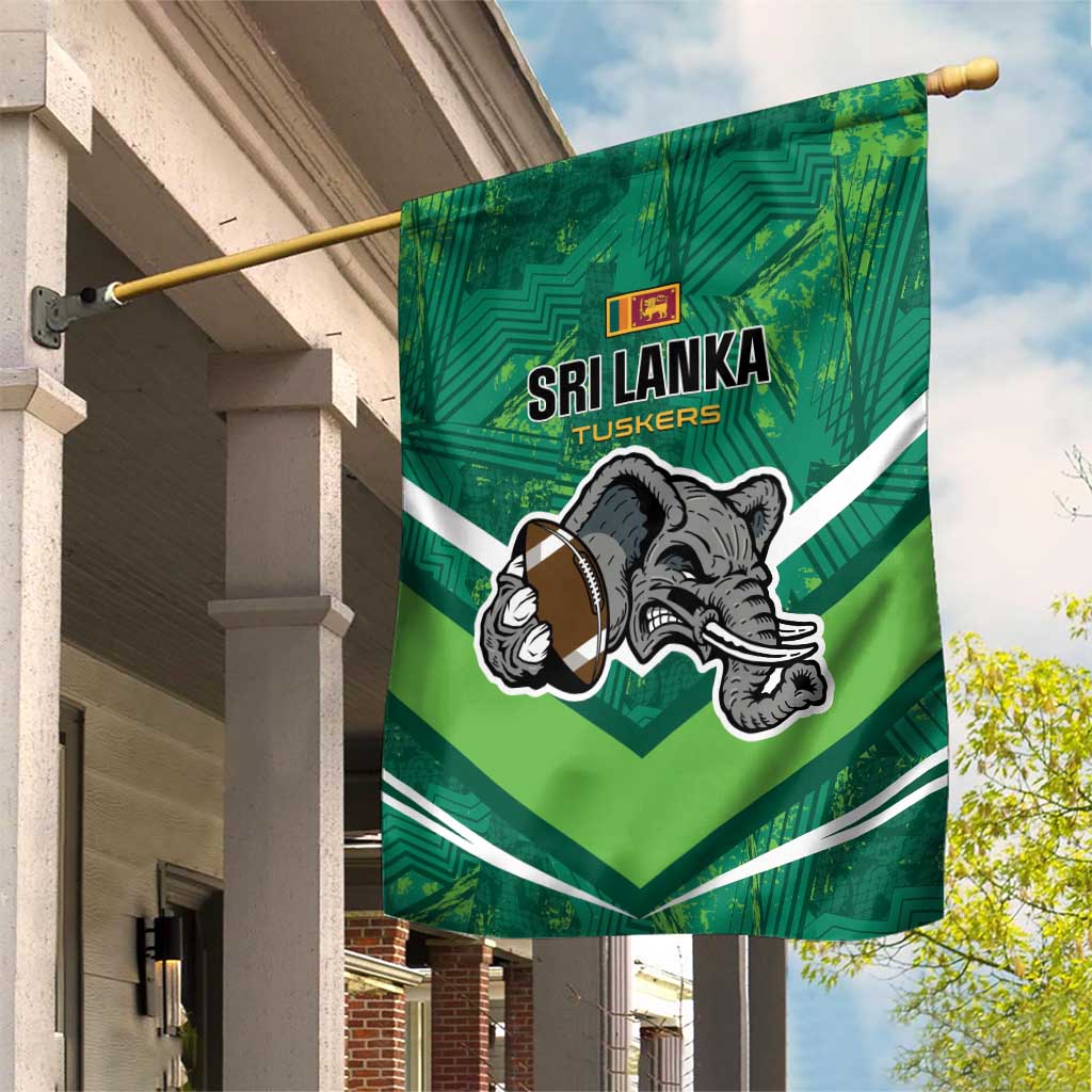 Sri Lanka Rugby Garden Flag Tuskers Go Champions