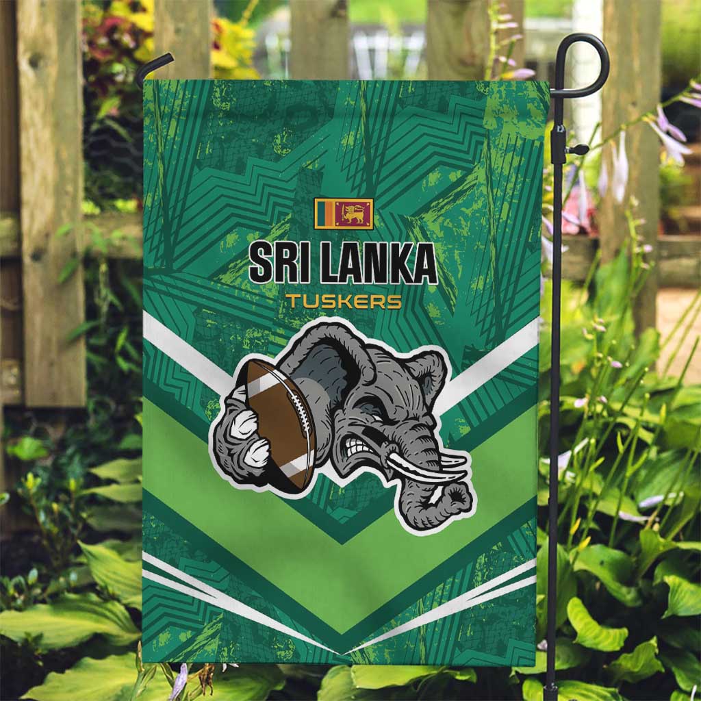 Sri Lanka Rugby Garden Flag Tuskers Go Champions
