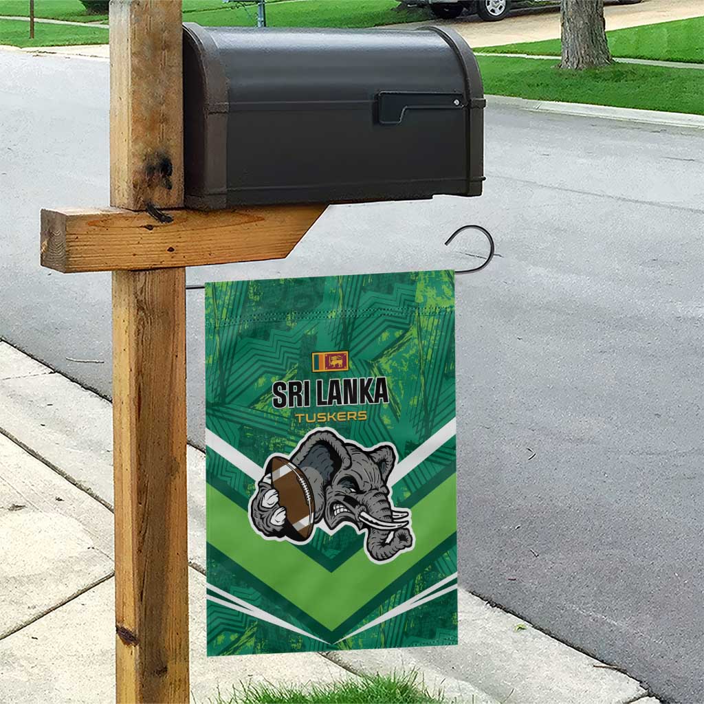 Sri Lanka Rugby Garden Flag Tuskers Go Champions