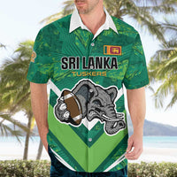 Custom Sri Lanka Rugby Hawaiian Shirt Tuskers Go Champions