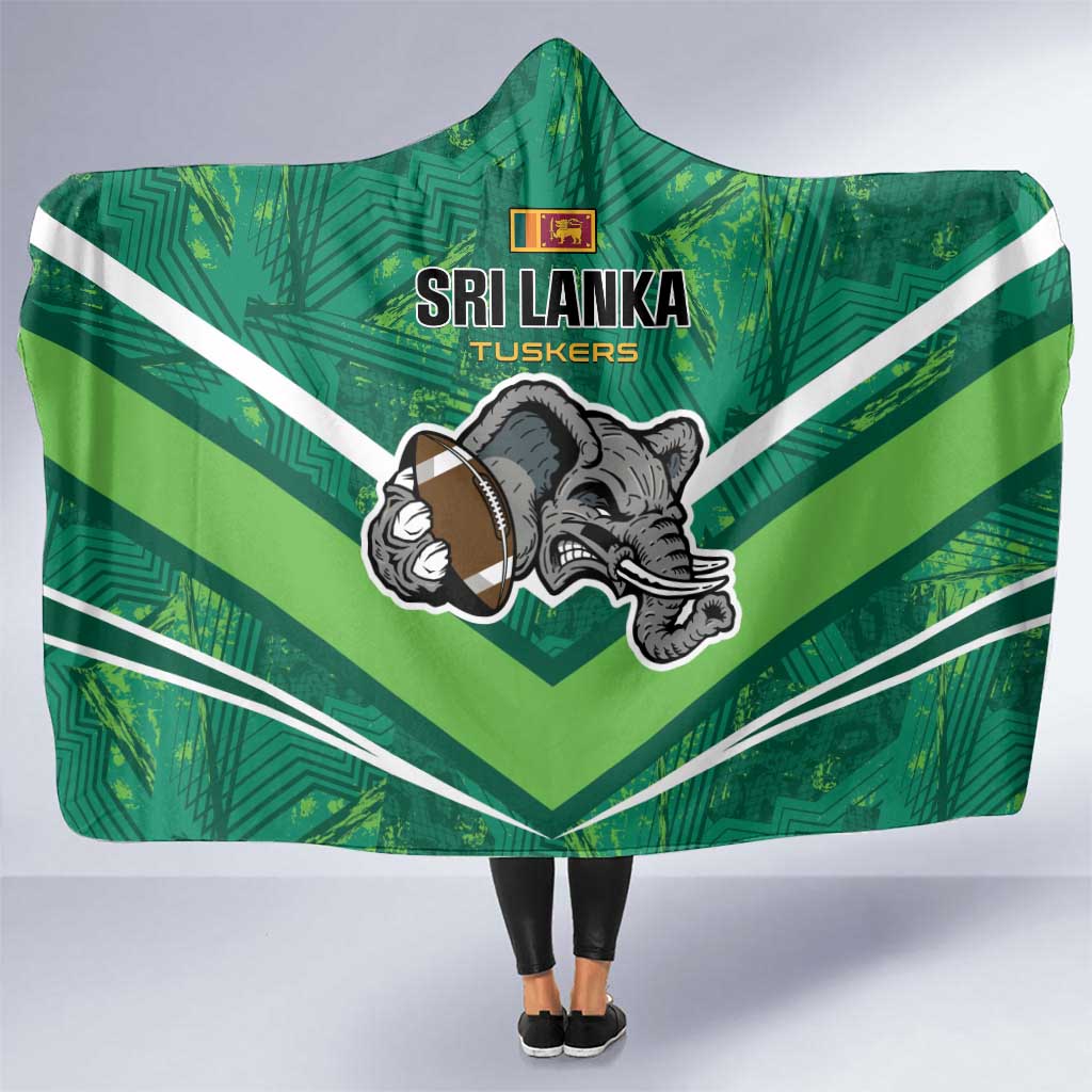 Sri Lanka Rugby Hooded Blanket Tuskers Go Champions