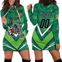 Custom Sri Lanka Rugby Hoodie Dress Tuskers Go Champions
