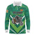 Custom Sri Lanka Rugby Long Sleeve Polo Shirt Tuskers Go Champions