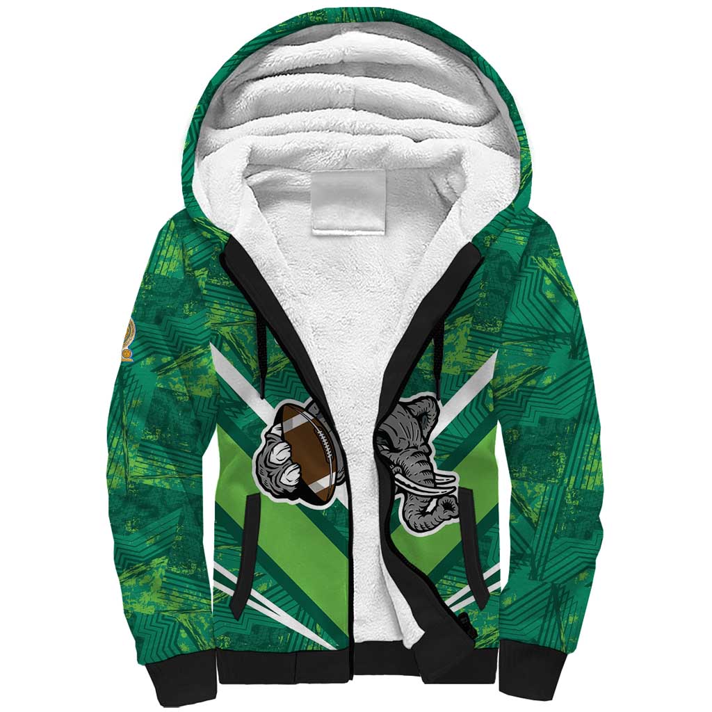Custom Sri Lanka Rugby Sherpa Hoodie Tuskers Go Champions
