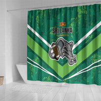 Sri Lanka Rugby Shower Curtain Tuskers Go Champions