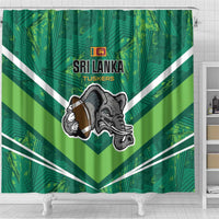 Sri Lanka Rugby Shower Curtain Tuskers Go Champions