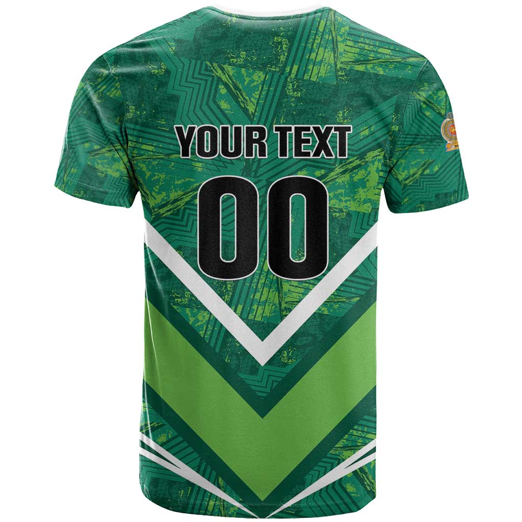 Custom Sri Lanka Rugby T Shirt Tuskers Go Champions