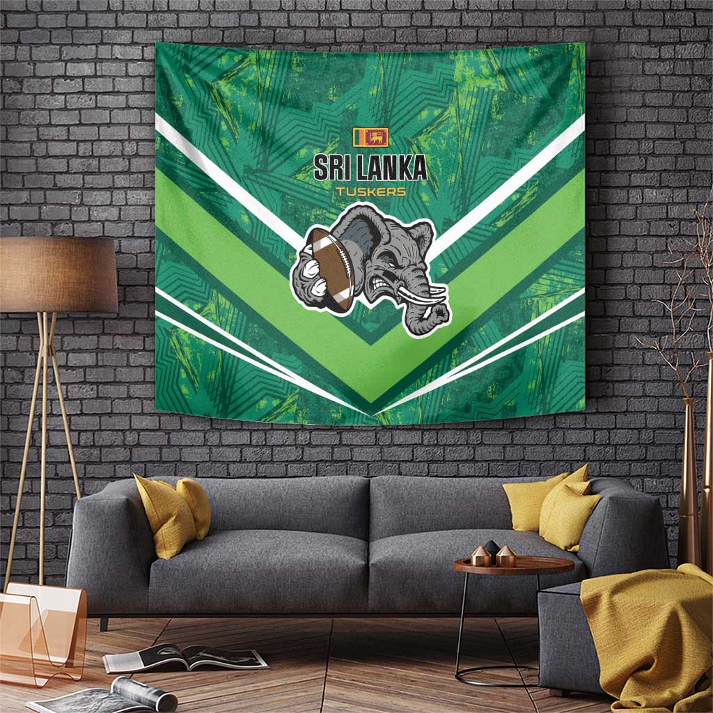 Sri Lanka Rugby Tapestry Tuskers Go Champions