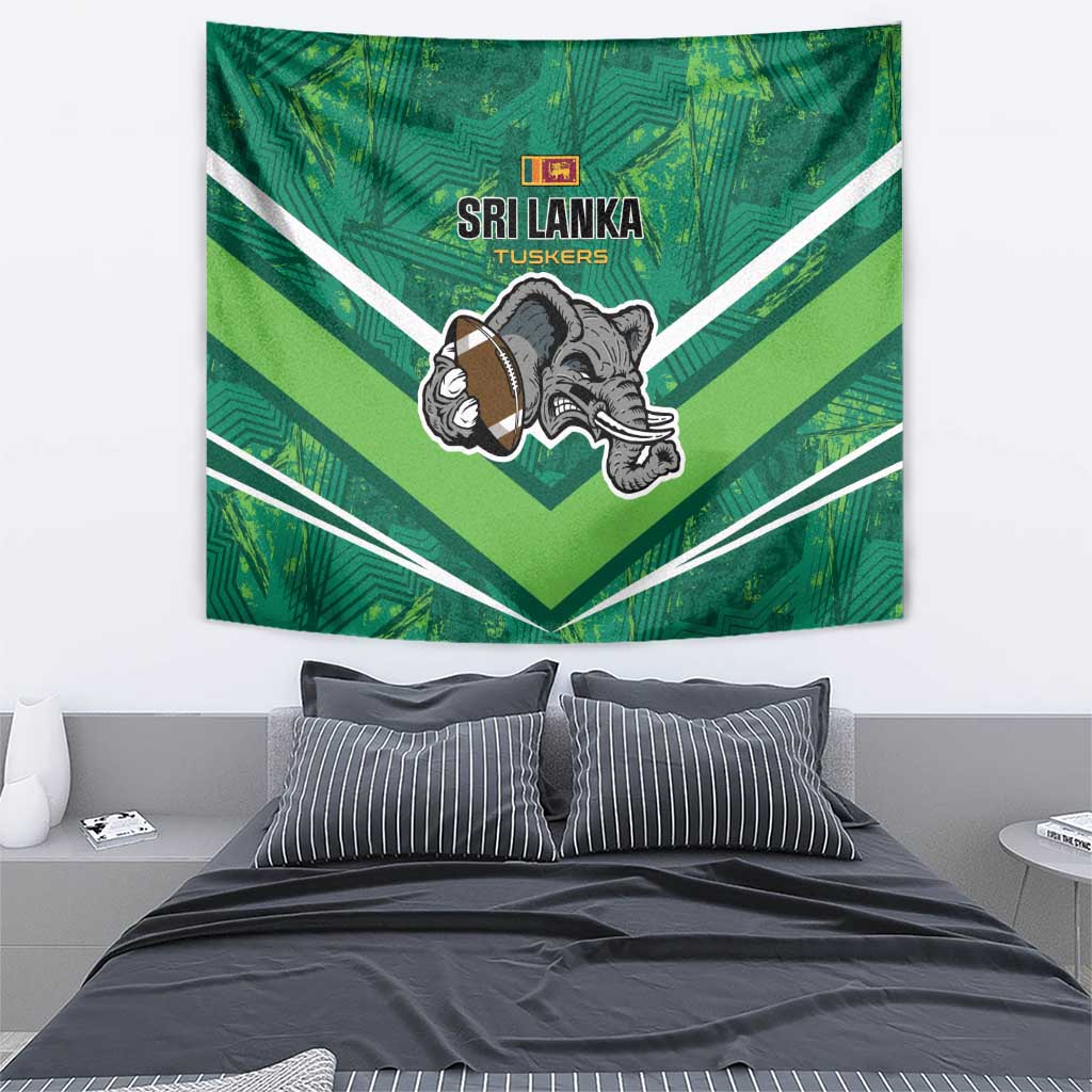 Sri Lanka Rugby Tapestry Tuskers Go Champions