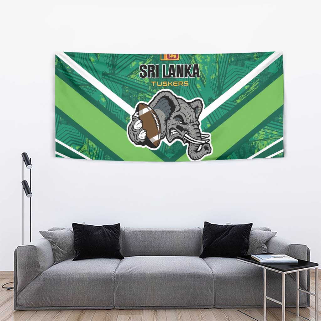 Sri Lanka Rugby Tapestry Tuskers Go Champions