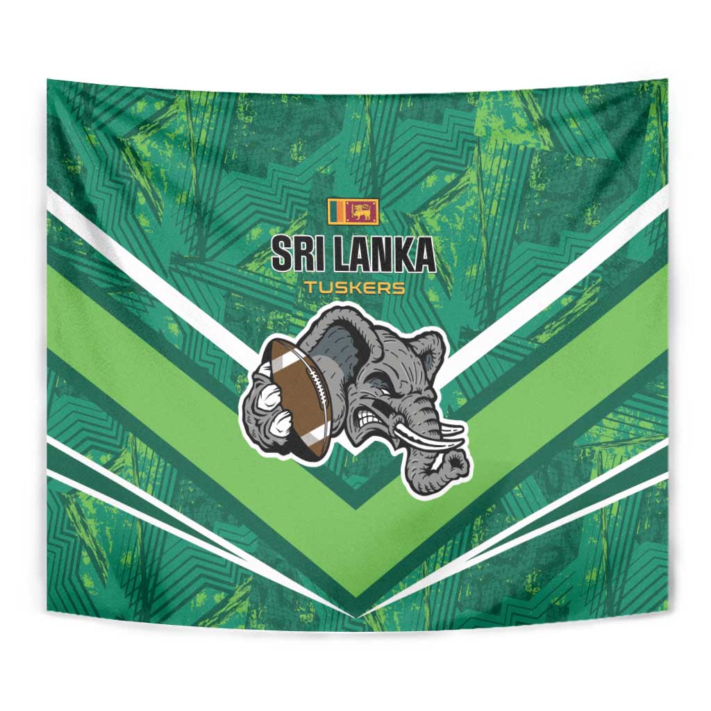 Sri Lanka Rugby Tapestry Tuskers Go Champions