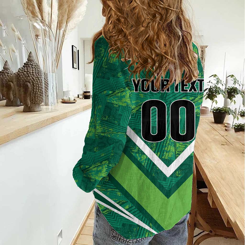 Custom Sri Lanka Rugby Women Casual Shirt Tuskers Go Champions