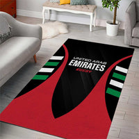 United Arab Emirates Rugby Area Rug UAE Go Champions