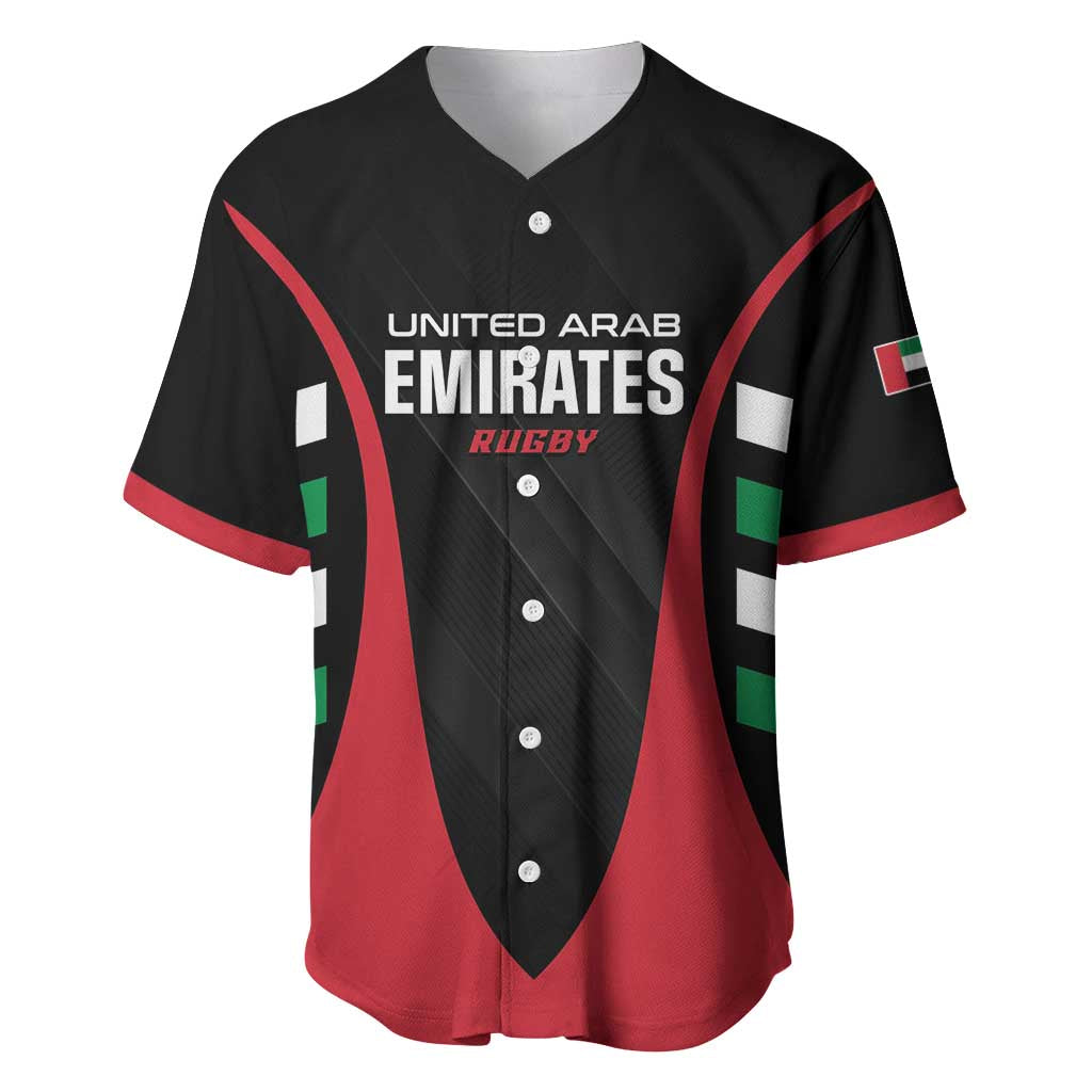 Custom United Arab Emirates Rugby Baseball Jersey UAE Go Champions