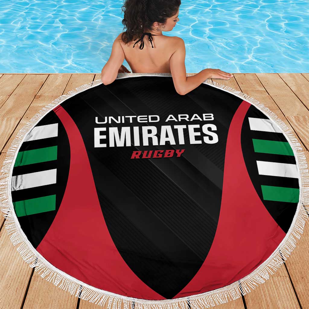 United Arab Emirates Rugby Beach Blanket UAE Go Champions