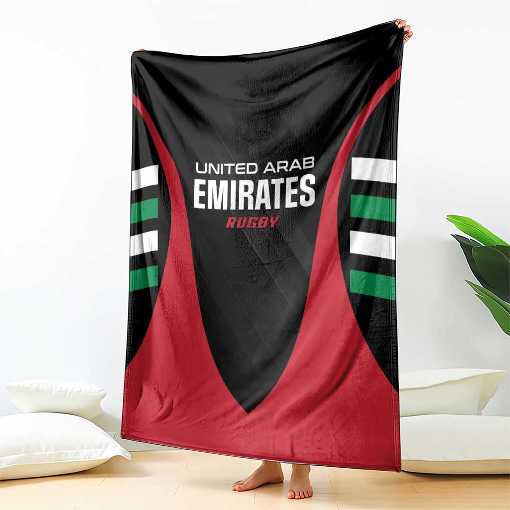 United Arab Emirates Rugby Blanket UAE Go Champions