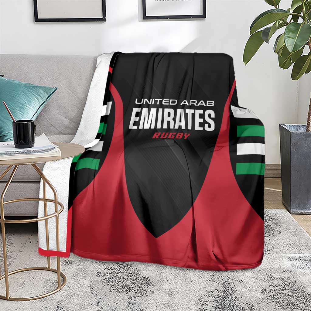 United Arab Emirates Rugby Blanket UAE Go Champions