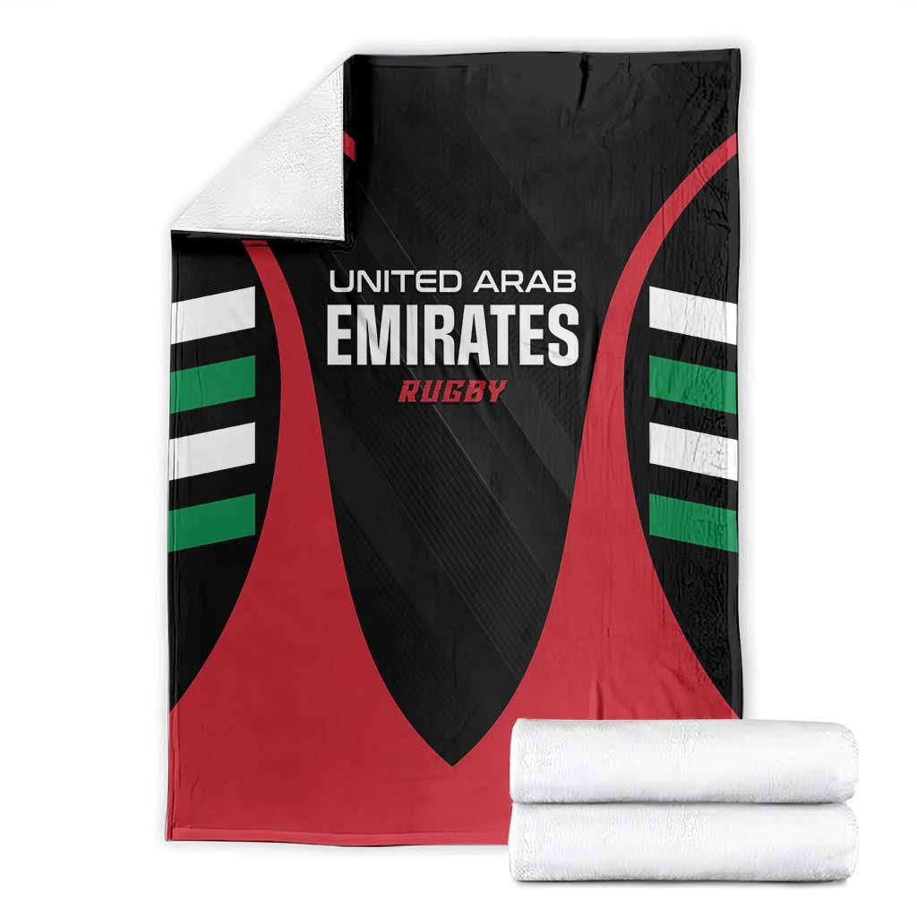 United Arab Emirates Rugby Blanket UAE Go Champions