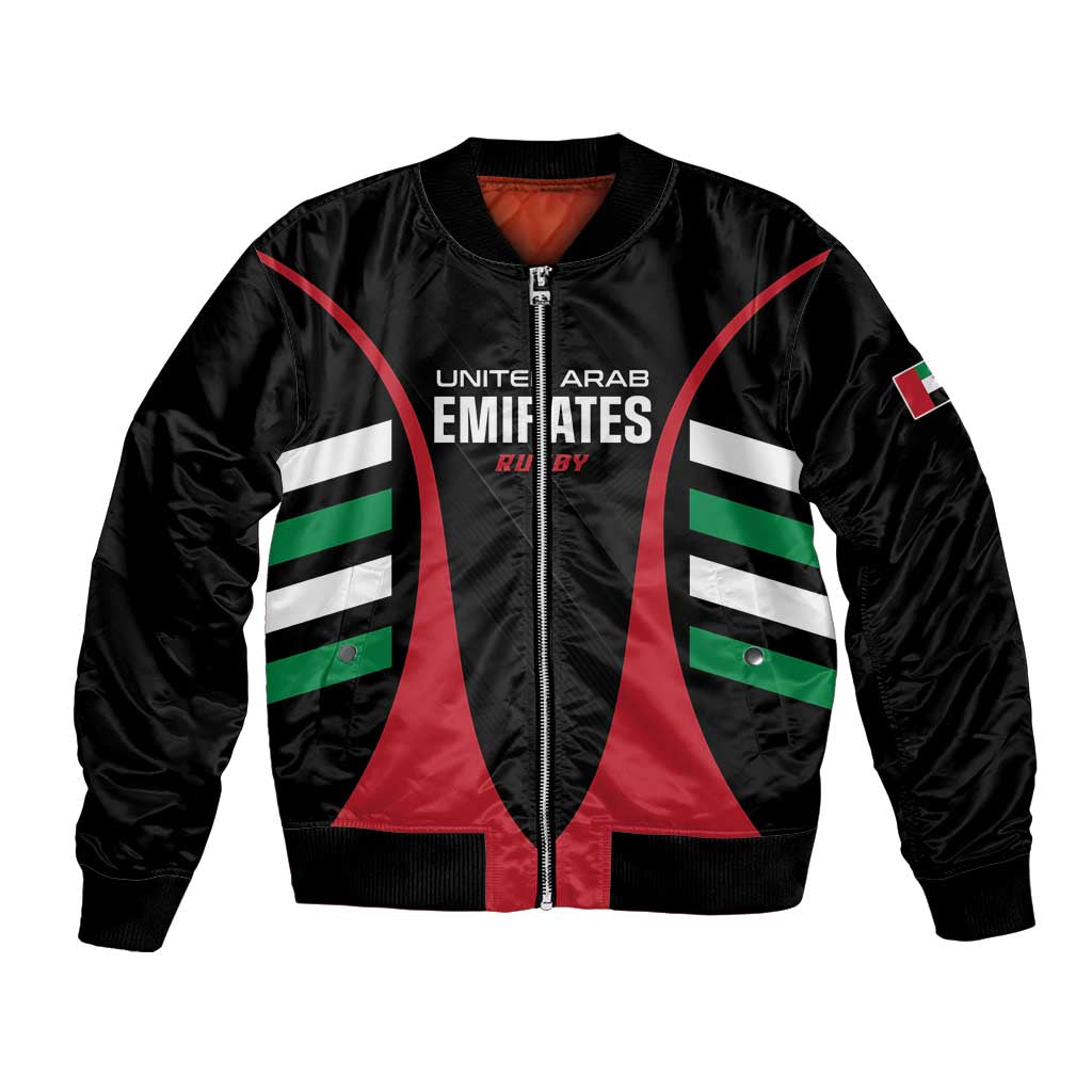 Custom United Arab Emirates Rugby Bomber Jacket UAE Go Champions