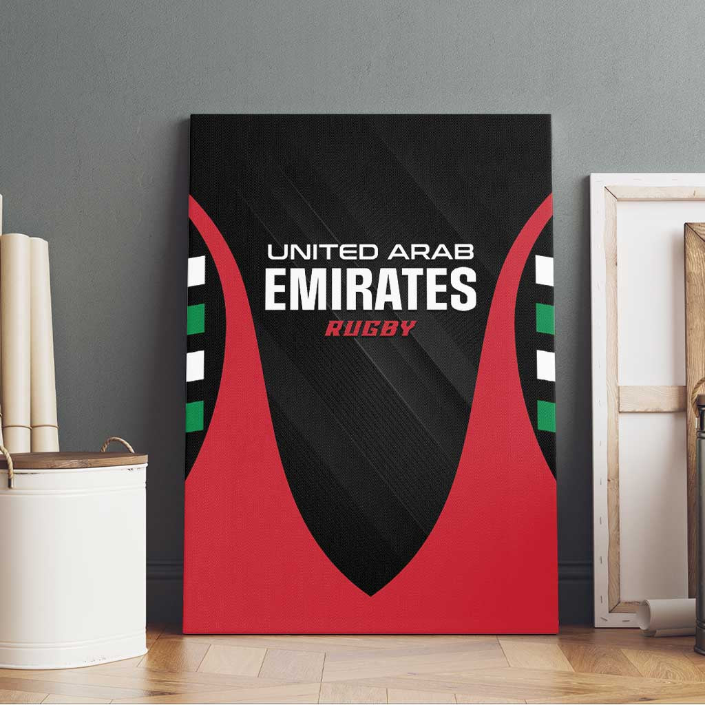 United Arab Emirates Rugby Canvas Wall Art UAE Go Champions