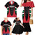 Custom United Arab Emirates Rugby Family Matching Mermaid Dress and Hawaiian Shirt UAE Go Champions