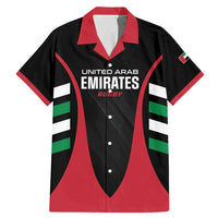 Custom United Arab Emirates Rugby Family Matching Mermaid Dress and Hawaiian Shirt UAE Go Champions