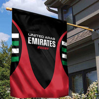United Arab Emirates Rugby Garden Flag UAE Go Champions