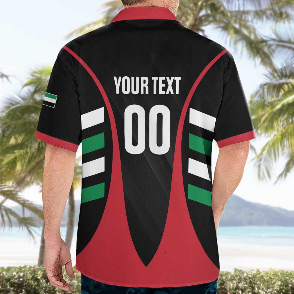 Custom United Arab Emirates Rugby Hawaiian Shirt UAE Go Champions