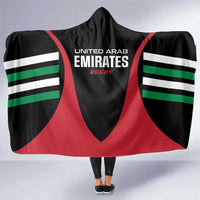 United Arab Emirates Rugby Hooded Blanket UAE Go Champions