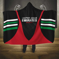 United Arab Emirates Rugby Hooded Blanket UAE Go Champions