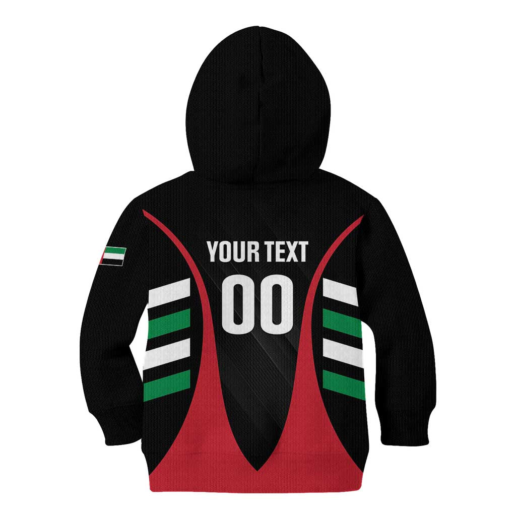 Custom United Arab Emirates Rugby Kid Hoodie UAE Go Champions