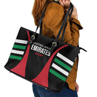 United Arab Emirates Rugby Leather Tote Bag UAE Go Champions