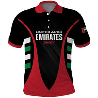 Custom United Arab Emirates Rugby Polo Shirt UAE Go Champions
