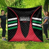 United Arab Emirates Rugby Quilt UAE Go Champions