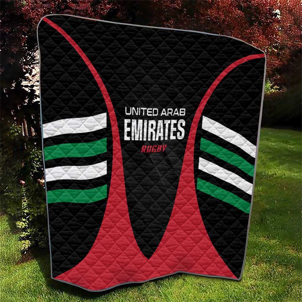 United Arab Emirates Rugby Quilt UAE Go Champions