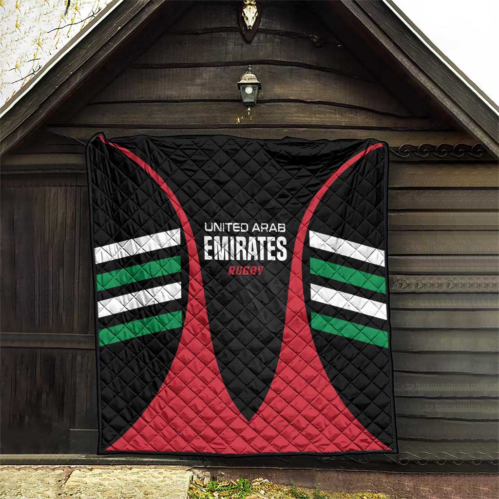 United Arab Emirates Rugby Quilt UAE Go Champions