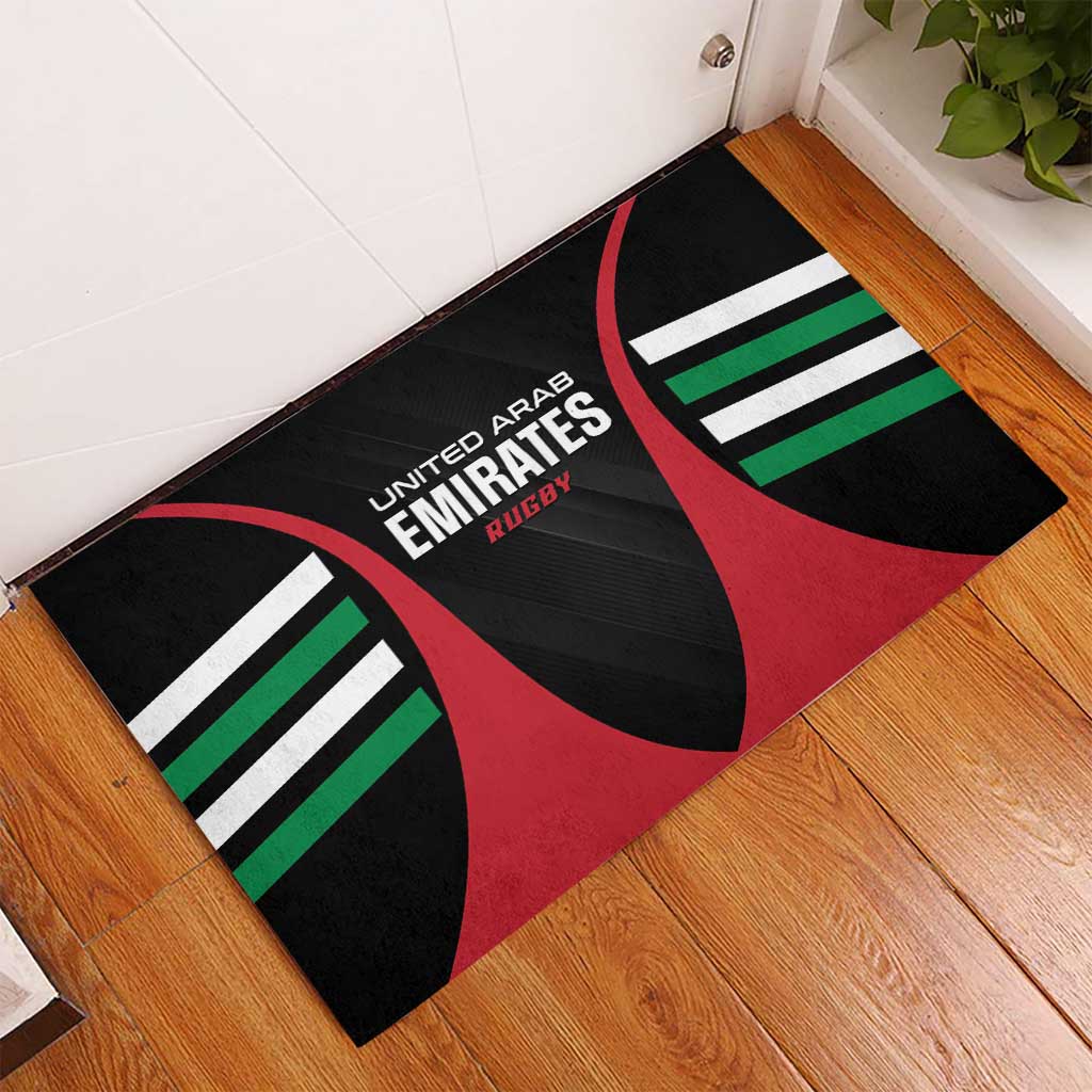 United Arab Emirates Rugby Rubber Doormat UAE Go Champions